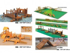 淄博XS-TZ0001木質組合游樂設施