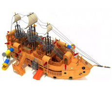 淄博XS-HT-MZ0010高檔木質海盜船系列